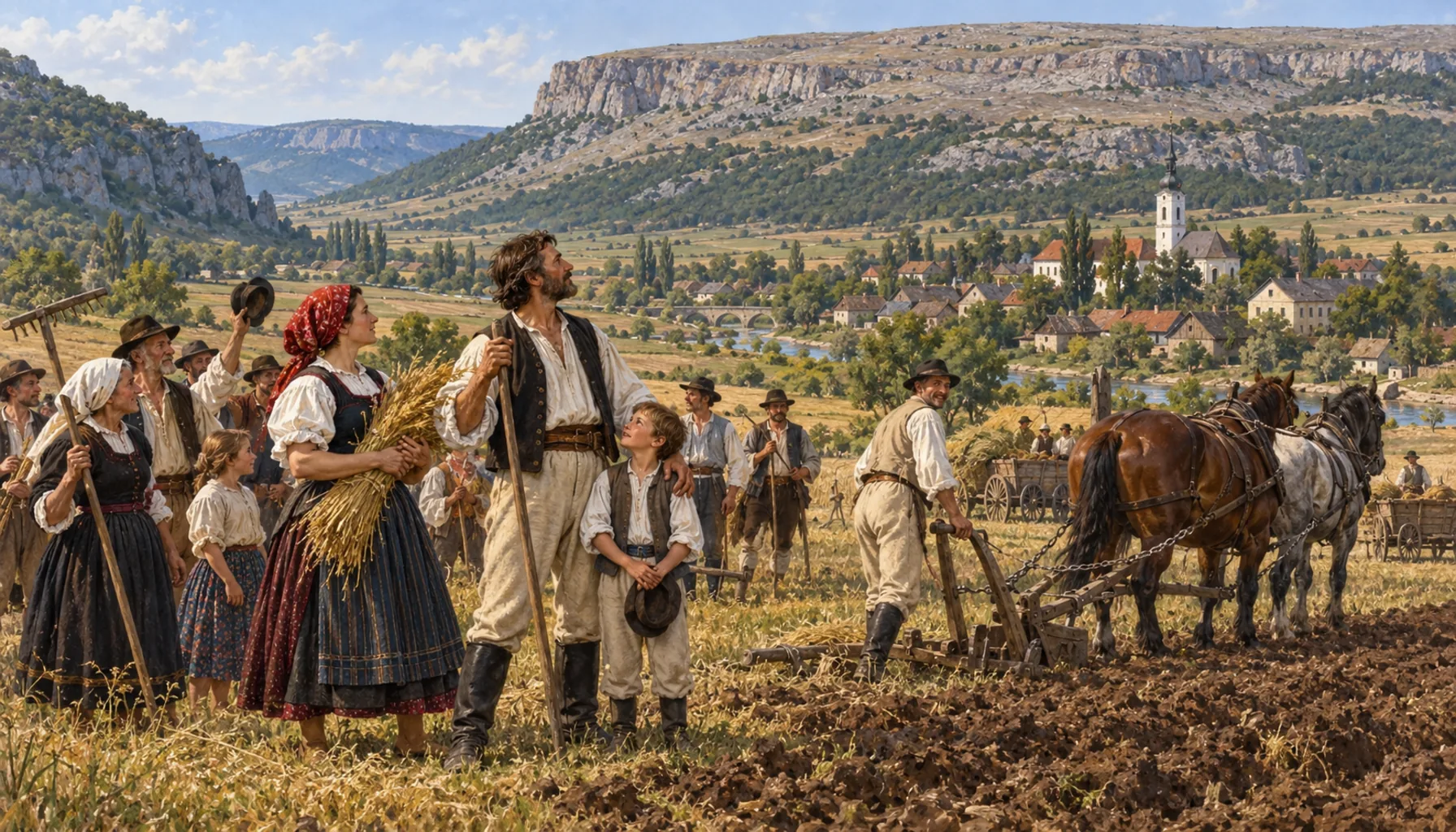 Serfdom ends, and the language question opens