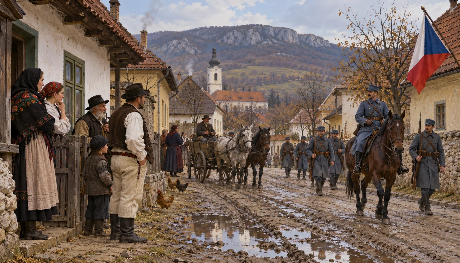 A Hungarian village wakes up in Czechoslovakia