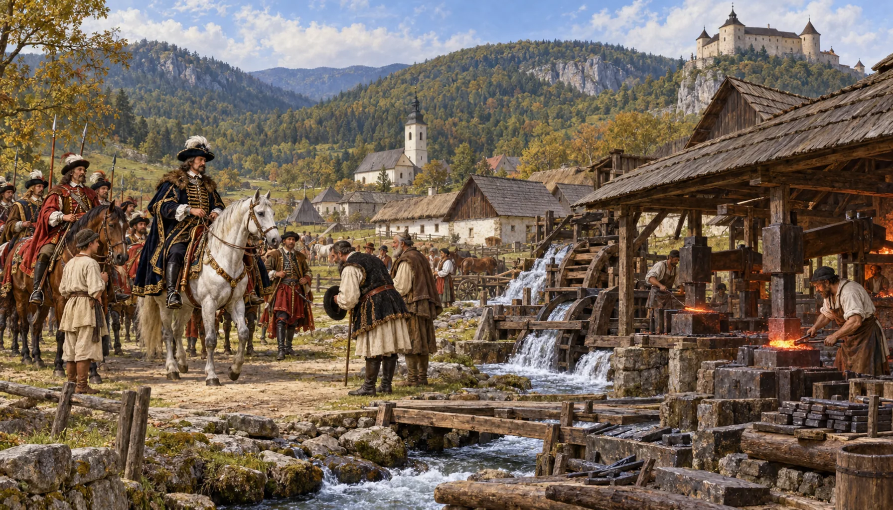 New lords, and hammers along the stream