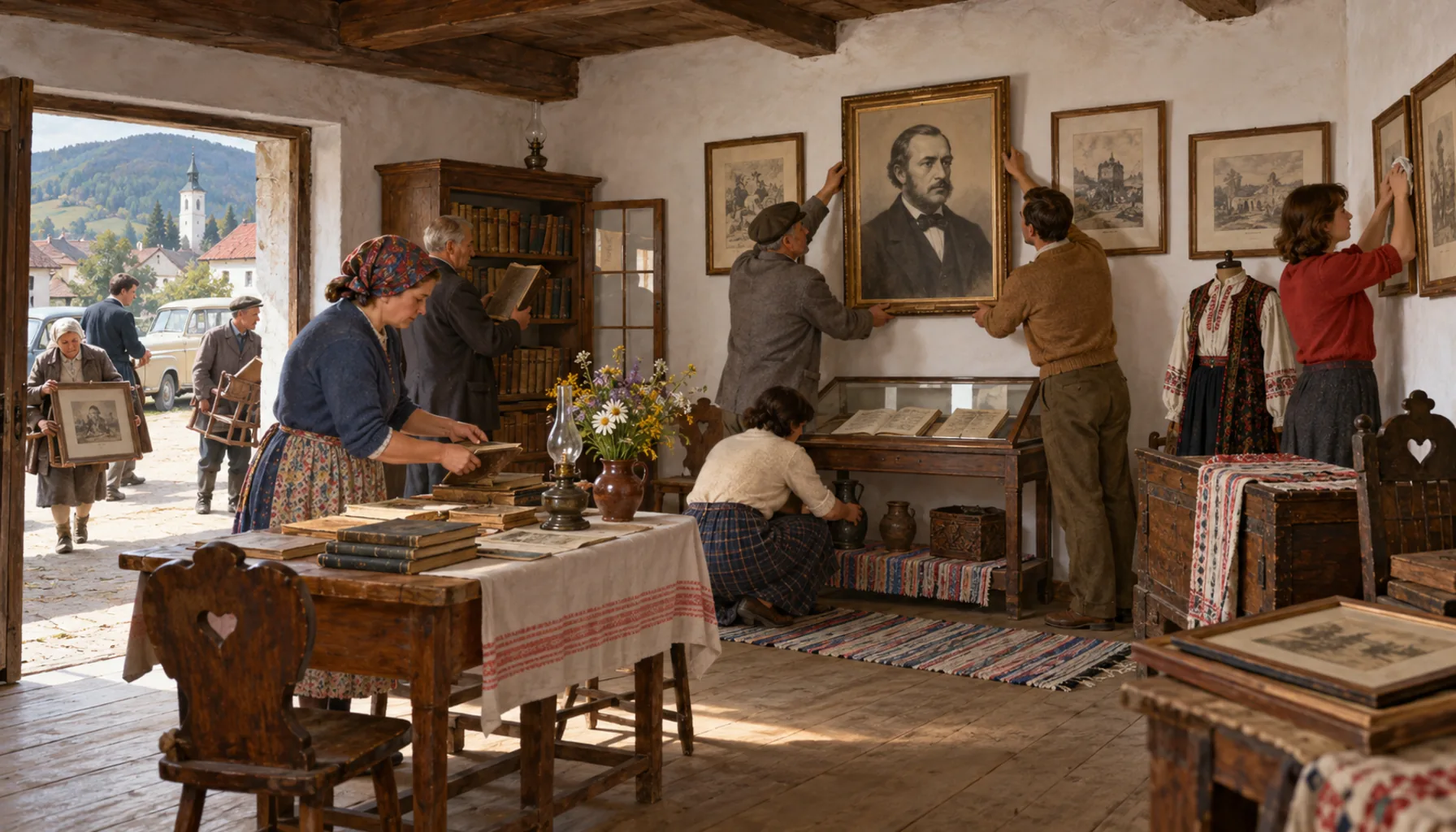 The village keeps its storyteller