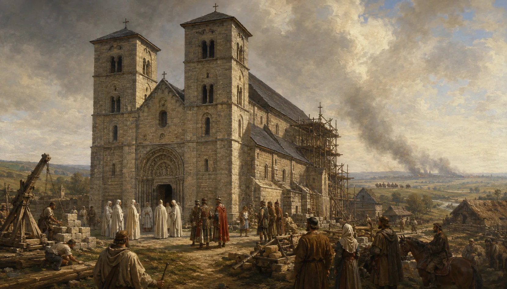 The priory, and the year the Mongols came