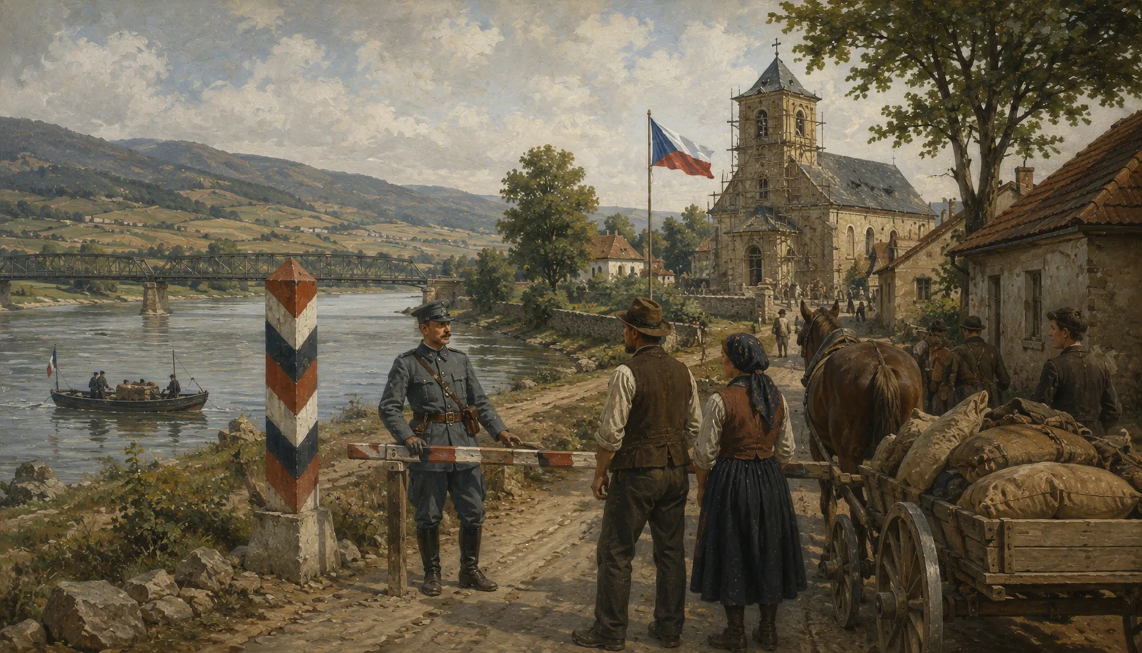 A new border on the river