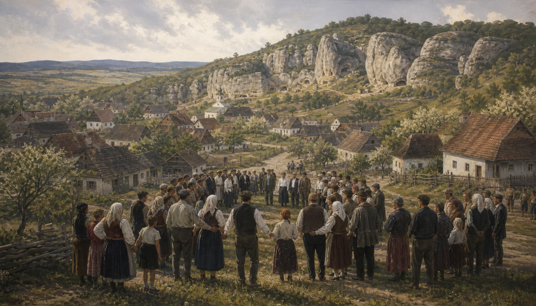 Two villages become one