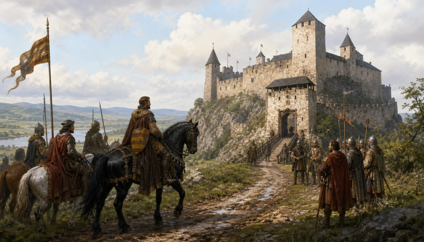 The Forgách arrive
