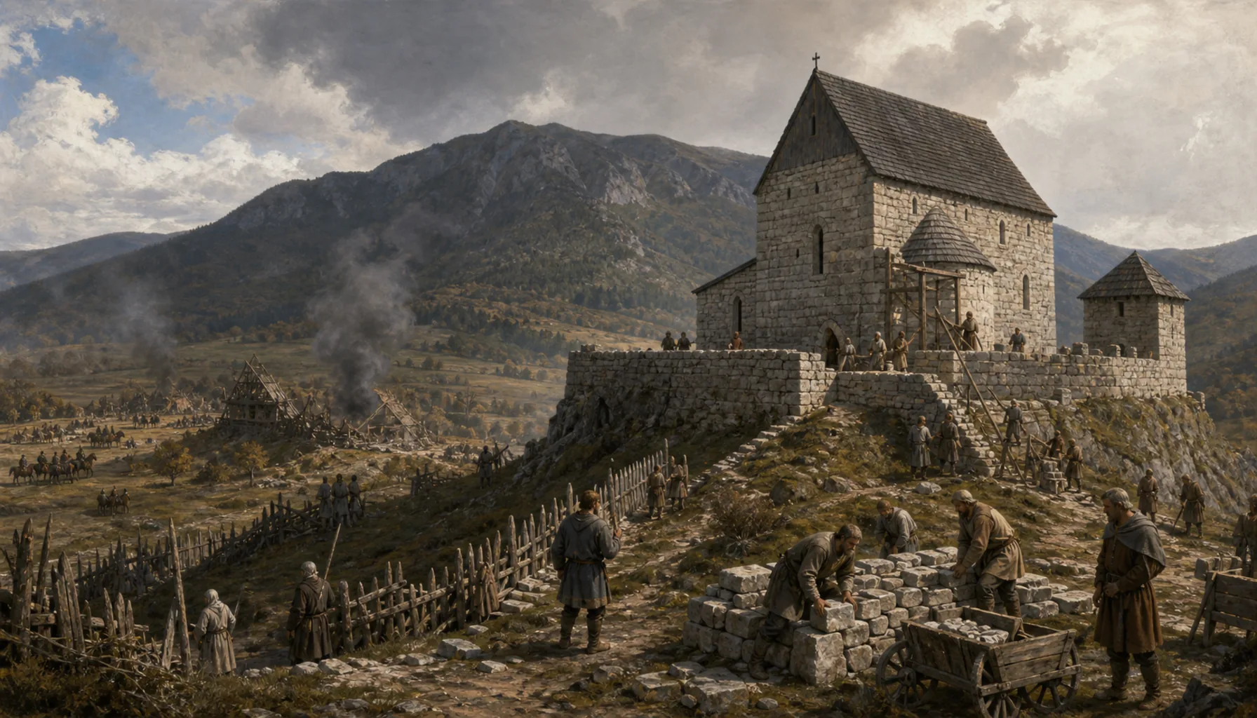 A stone answer to the Mongols