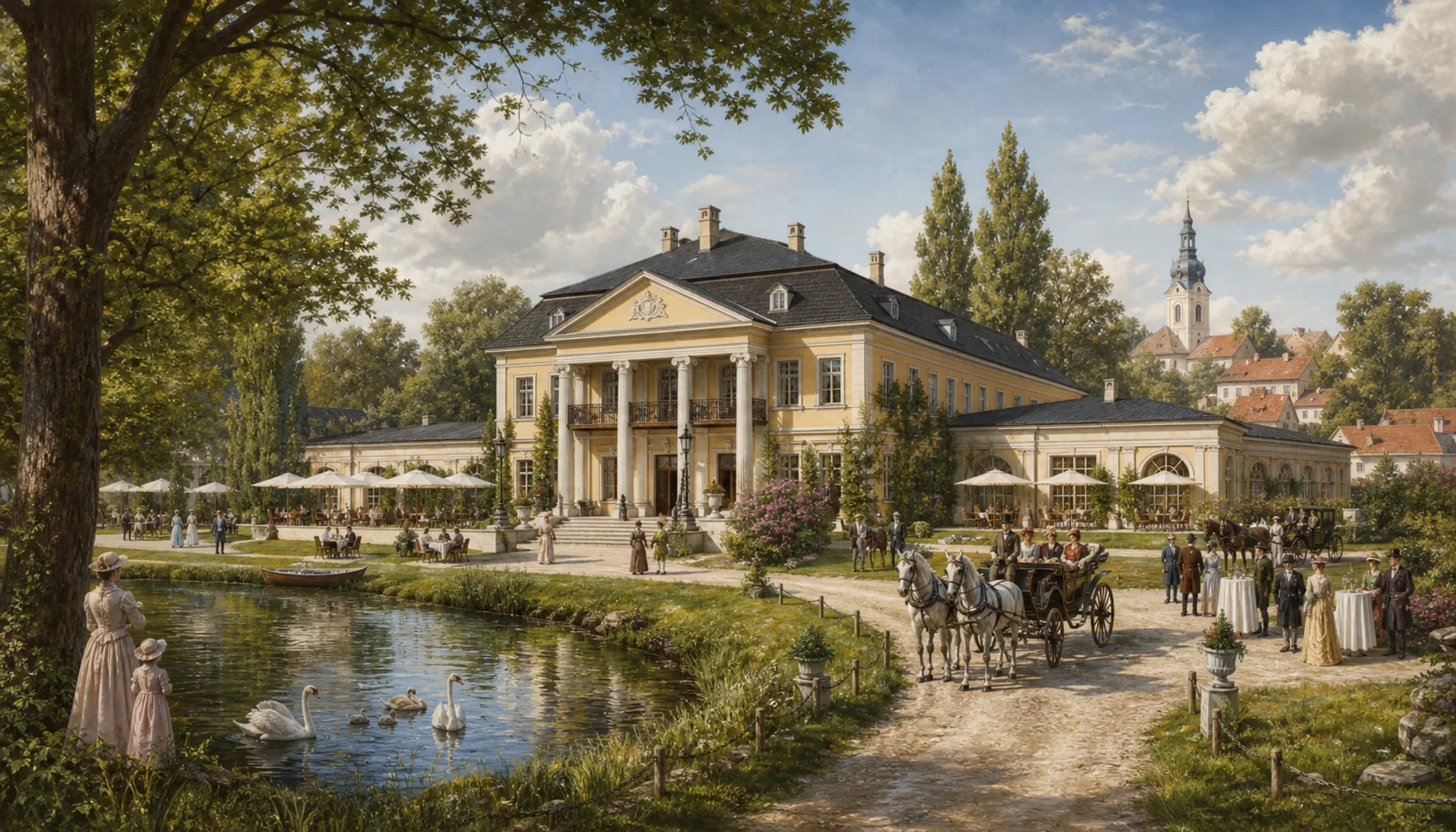 A manor that earns its keep