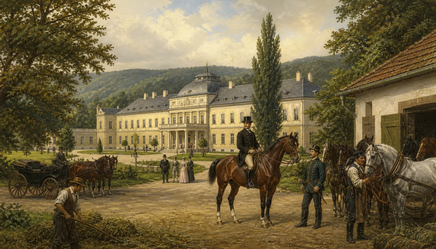 The estate becomes the employer