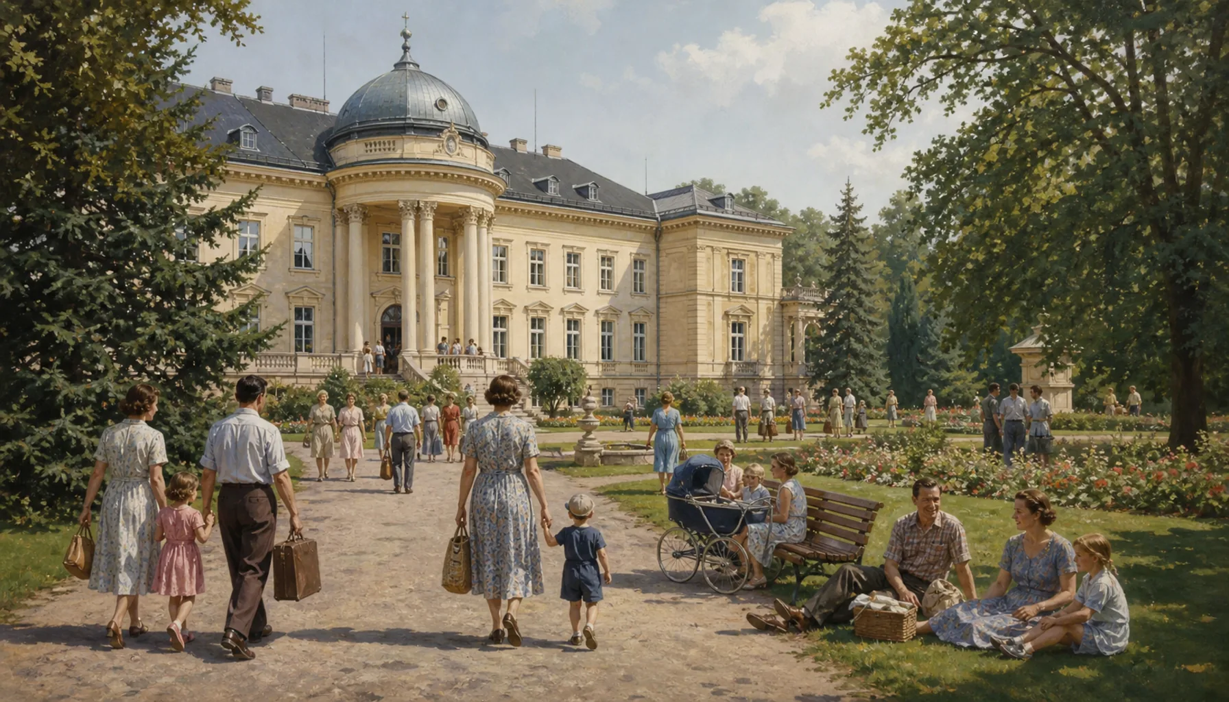 A fortnight's holiday in an archduke's house