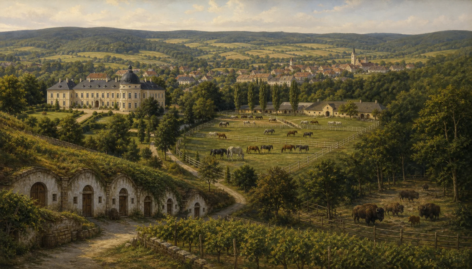 Four institutions, one village