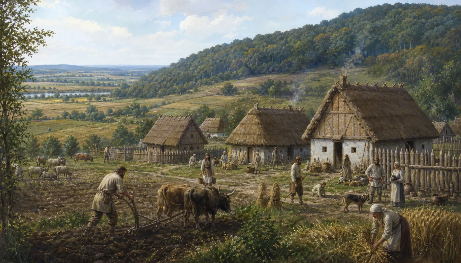 People here long before the documents