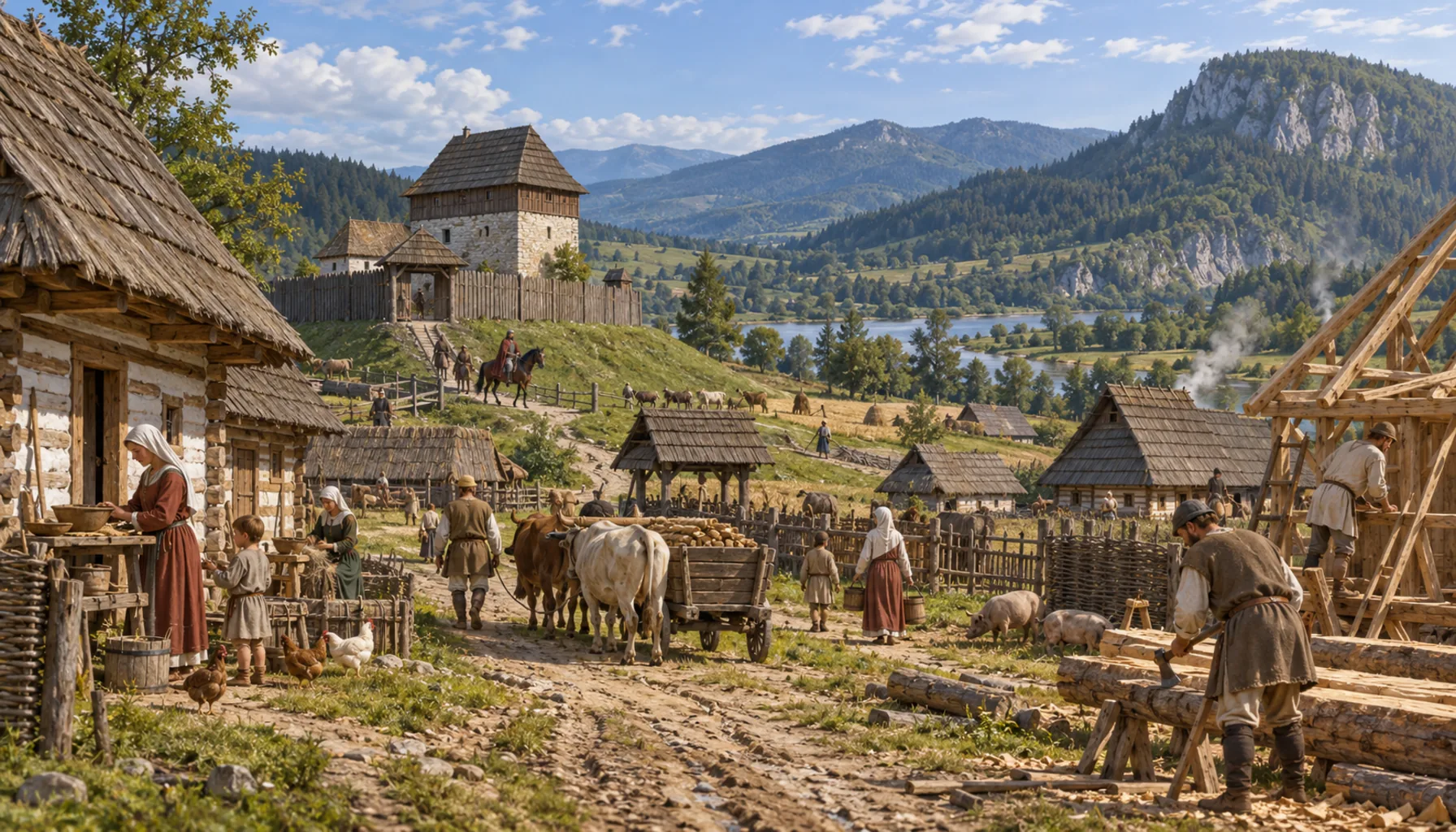 A gentry village with a name worth having