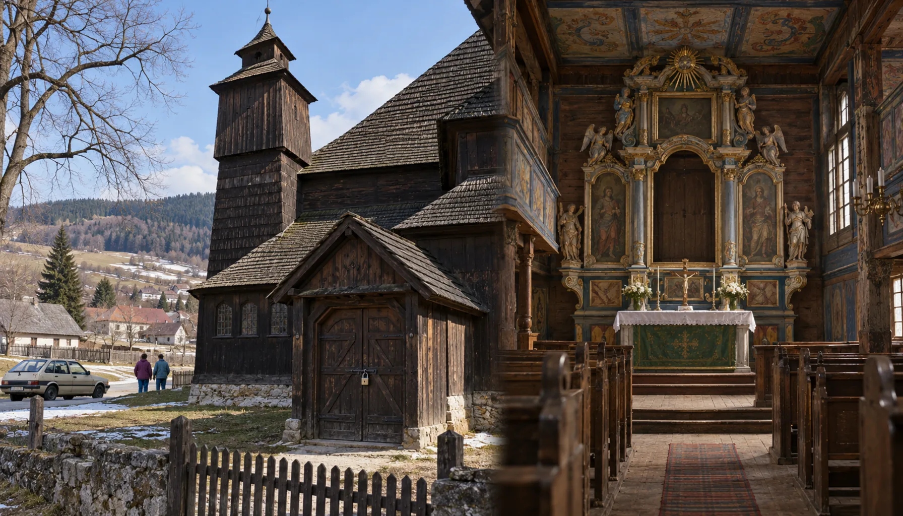 World Heritage, and a locked door