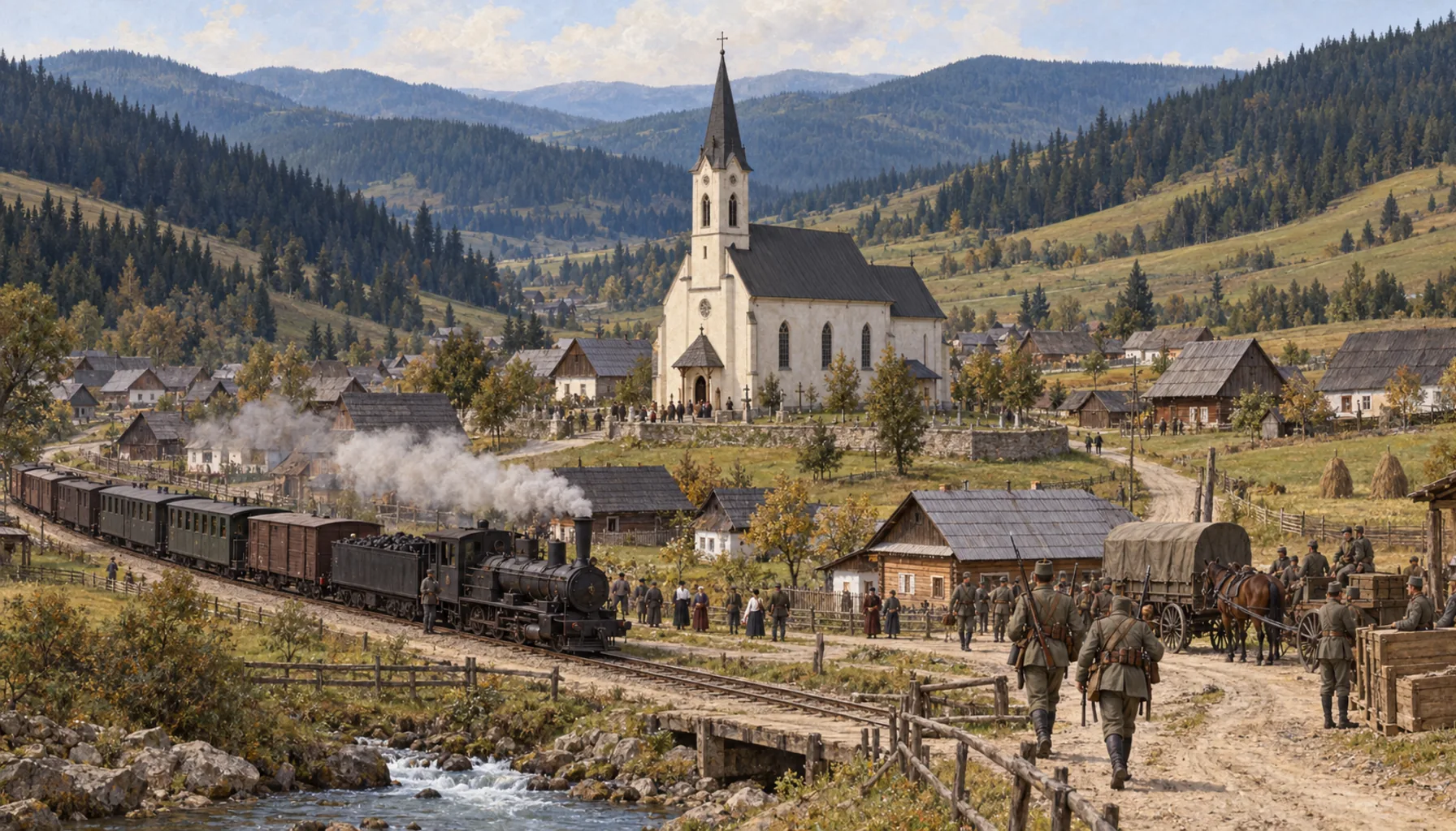 A church, a war, and a railway