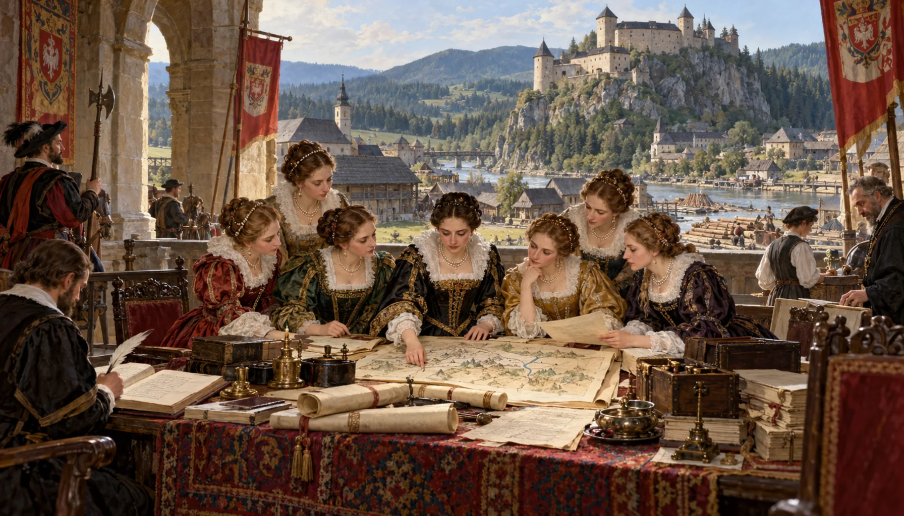 Seven daughters turn an estate into a company