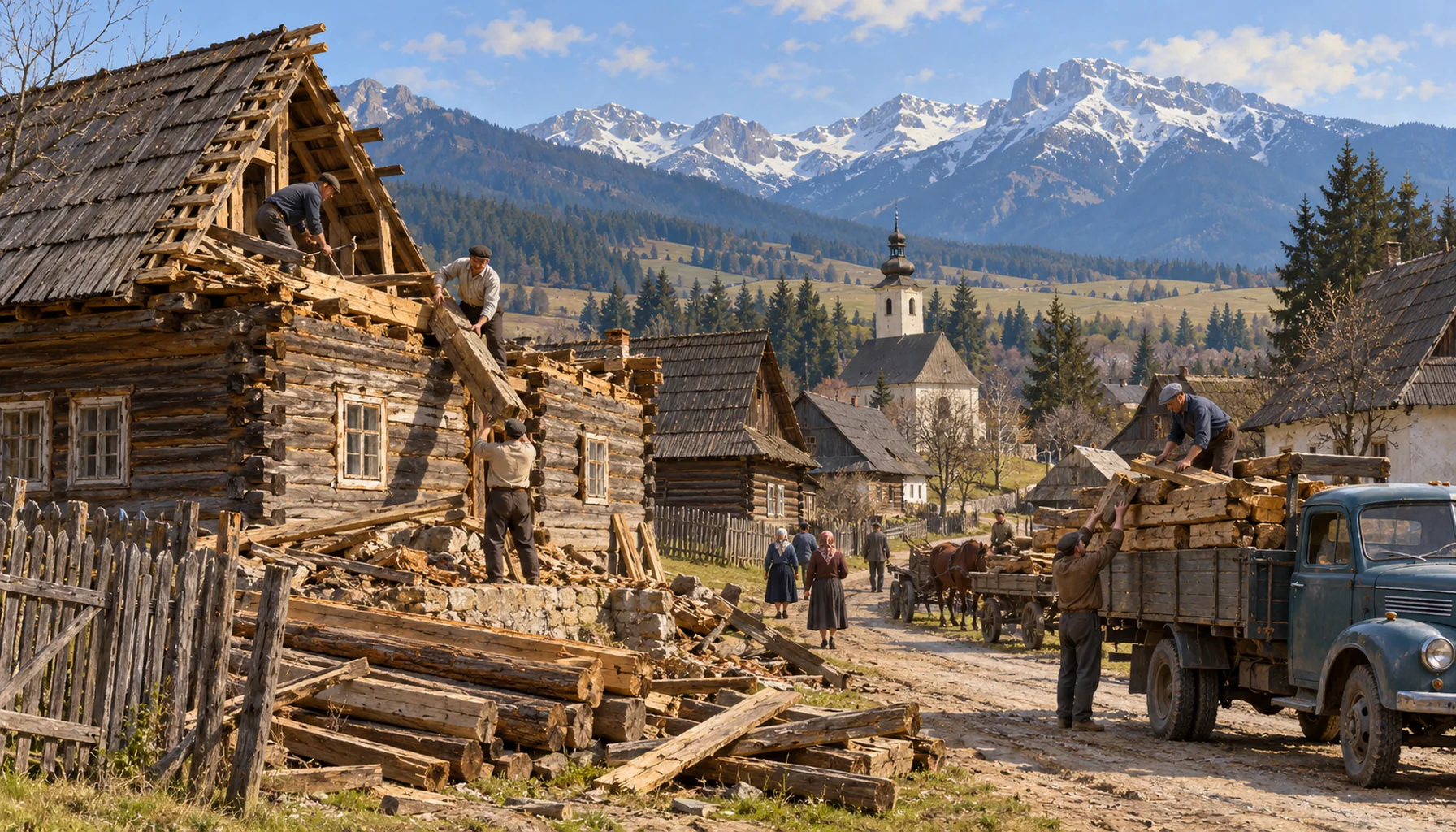 A village that was never built