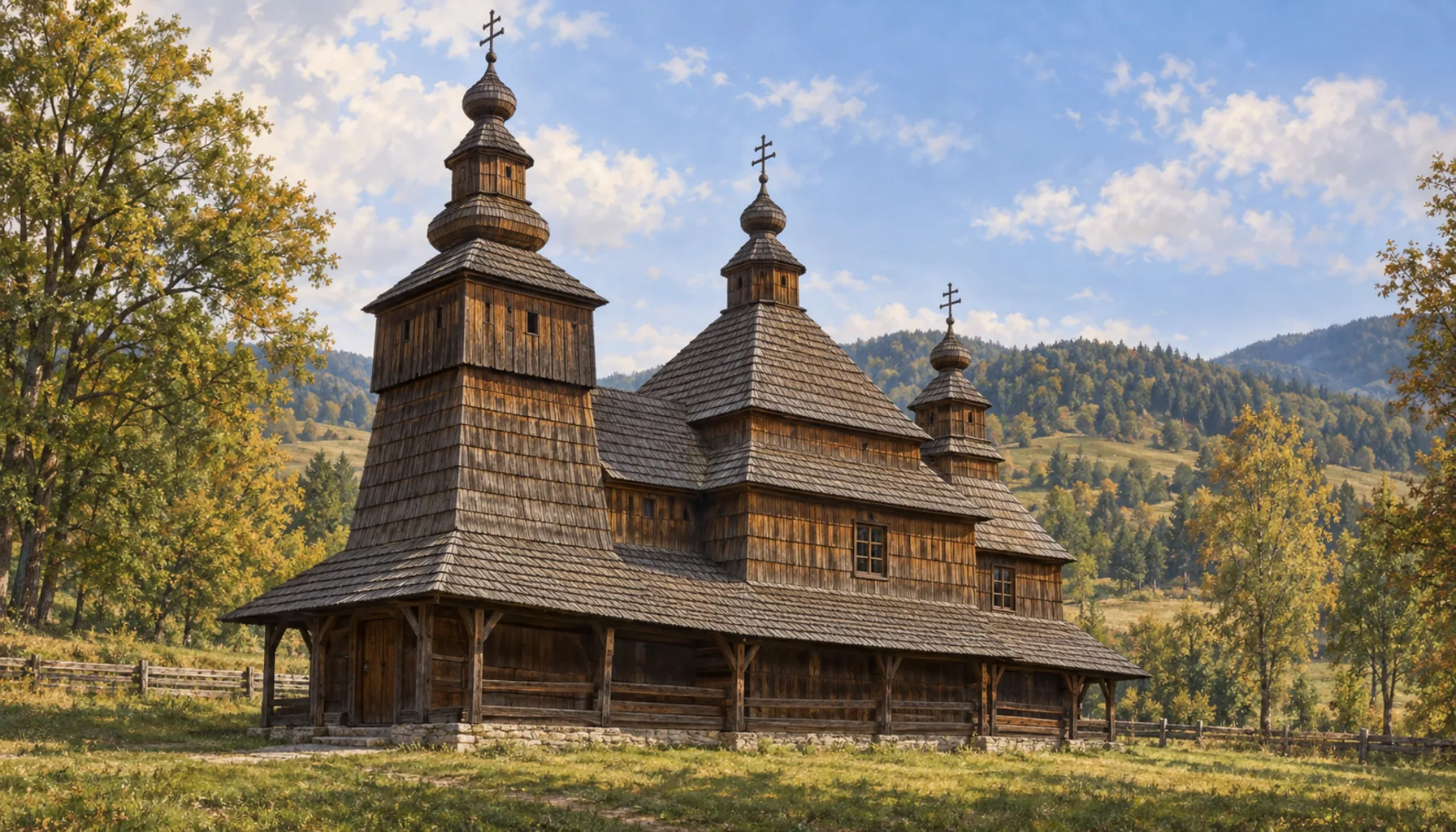 The church of St Nicholas