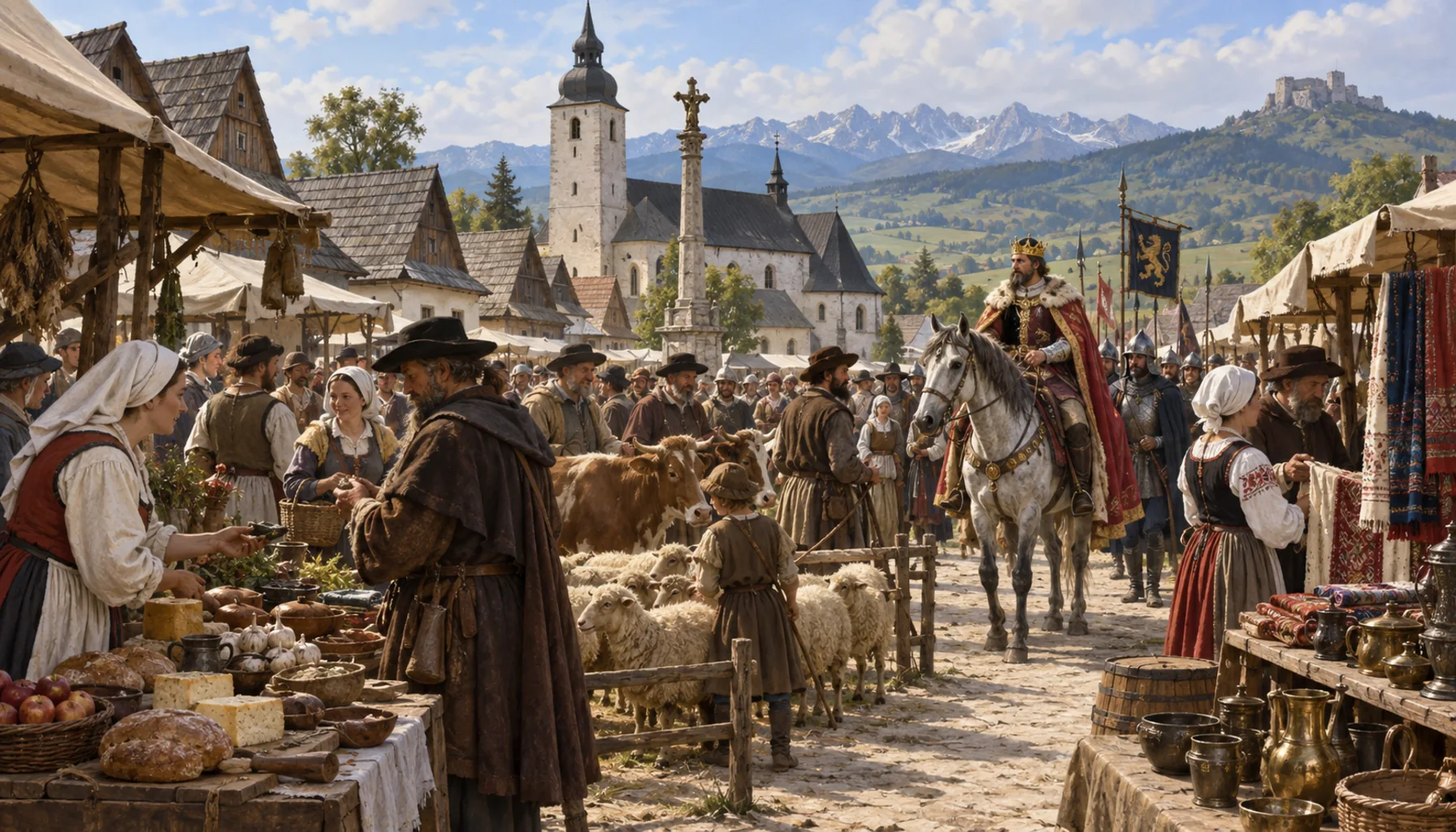 Thursday, and a king's name