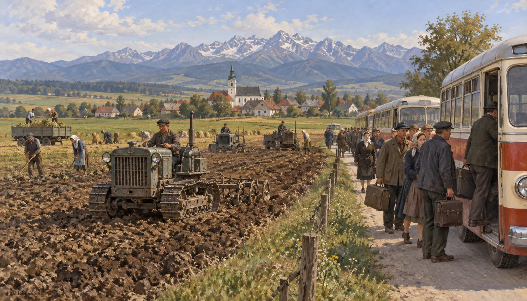The co-operative and the diggers