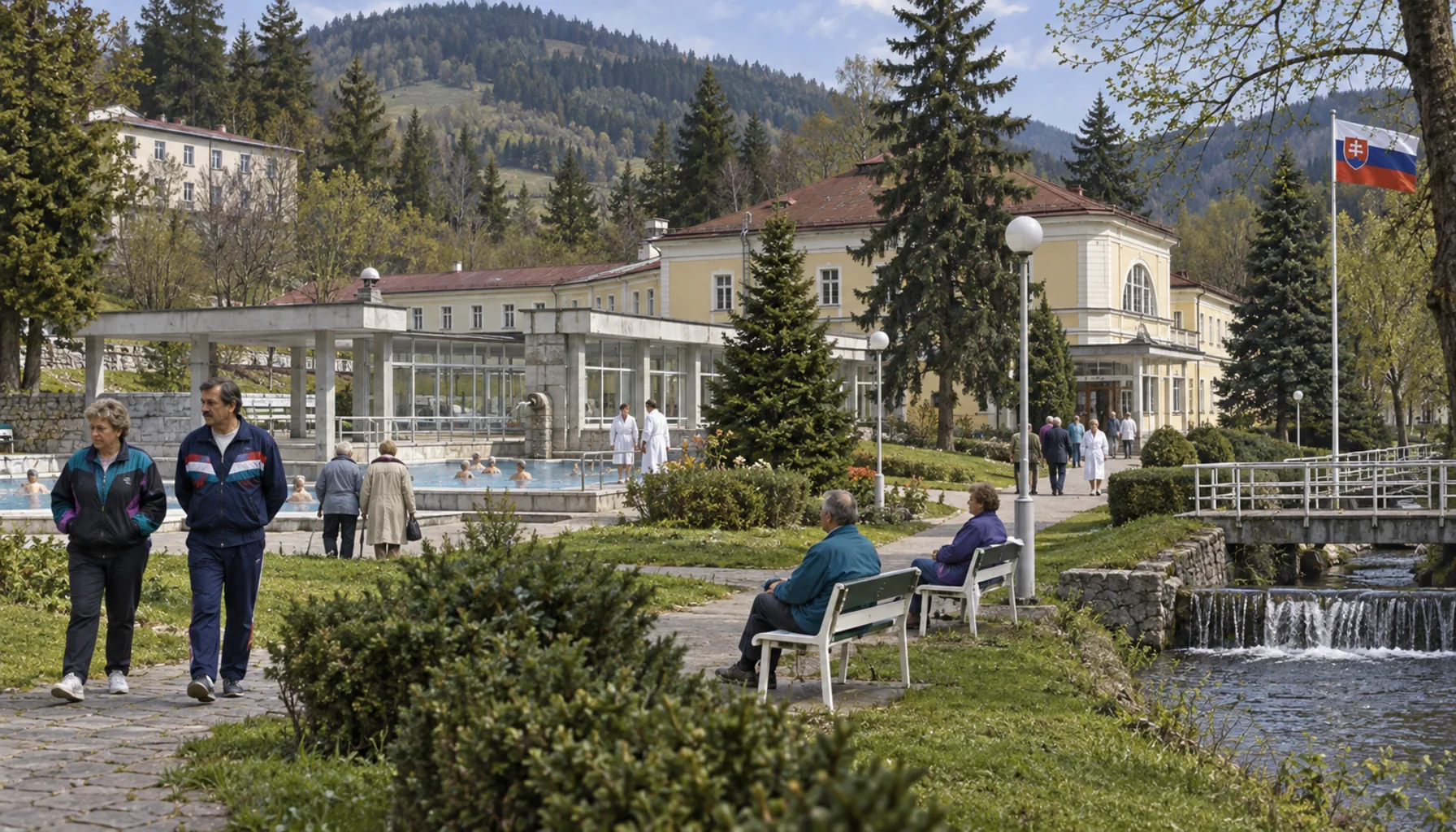 A working spa, not a resort