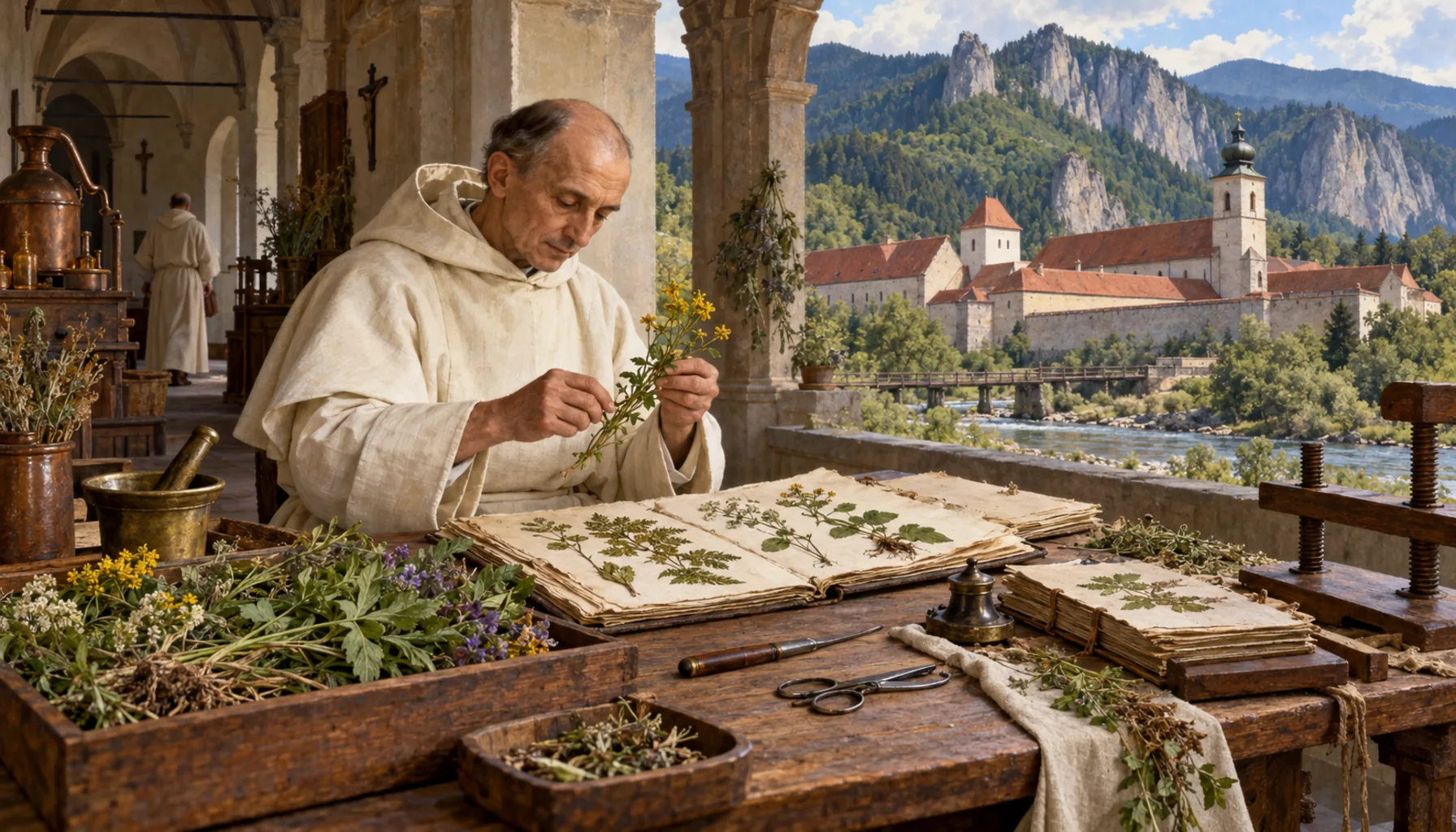 Brother Cyprián: the herbarium and the legend