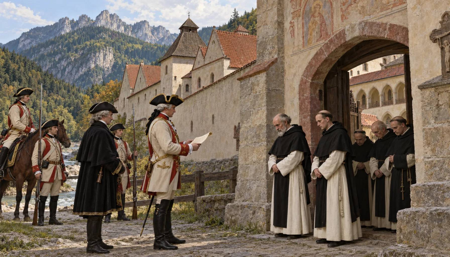 Joseph II closes the house