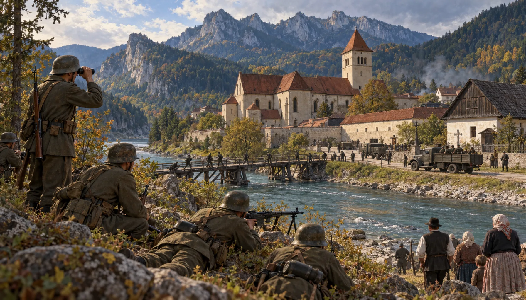 The Uprising, and the front on the Dunajec