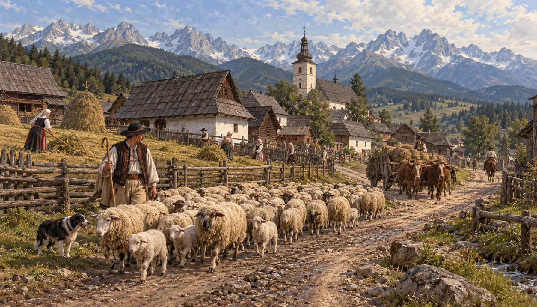 Sheep, and the road out