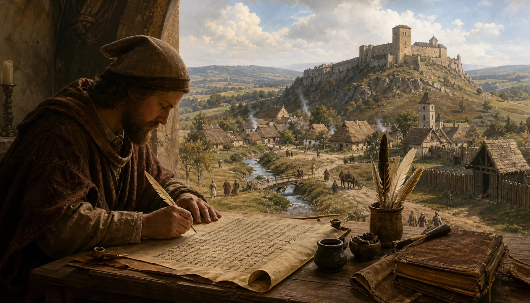 Chekche — the name reaches parchment