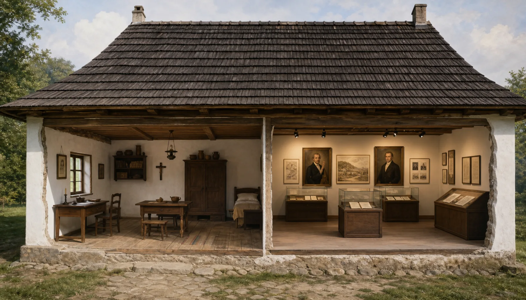 One house, two arguments