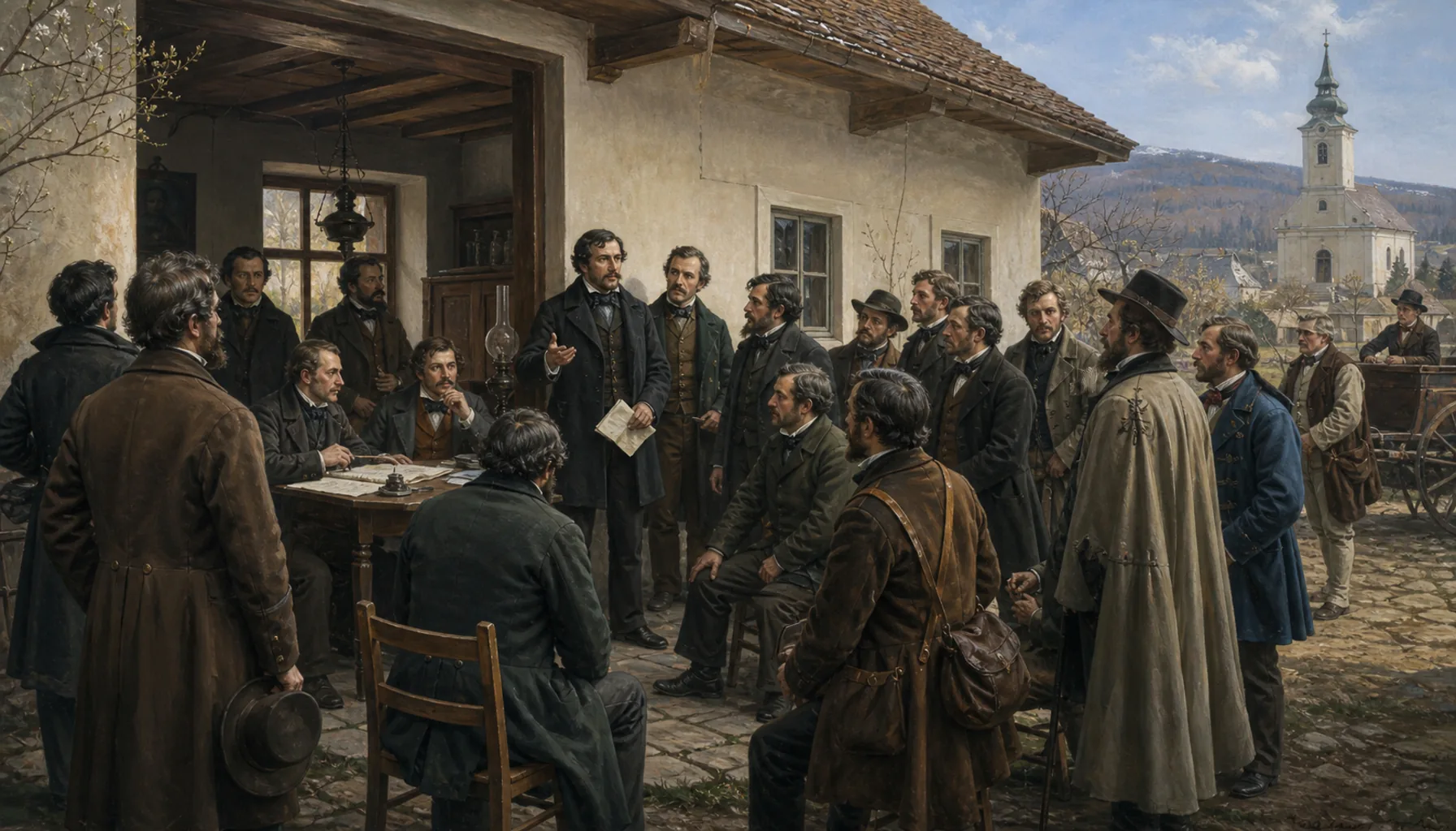 The revolution, from the same parsonage