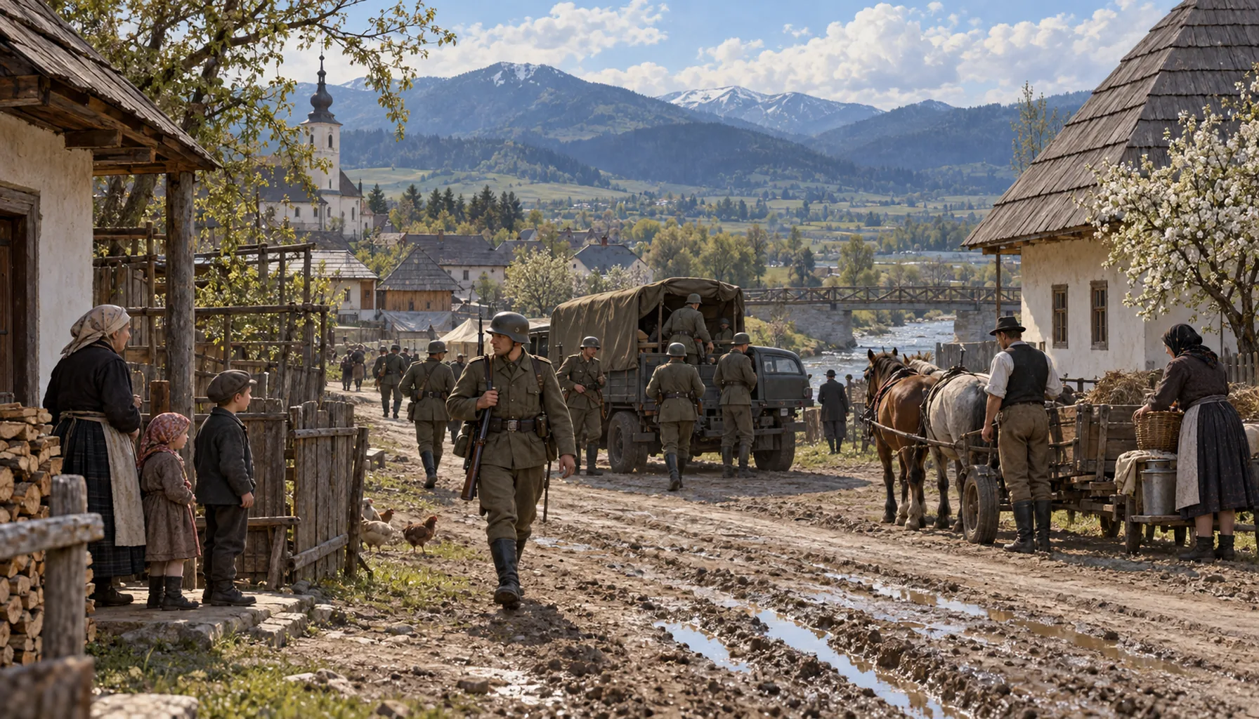 The war in the Liptov basin