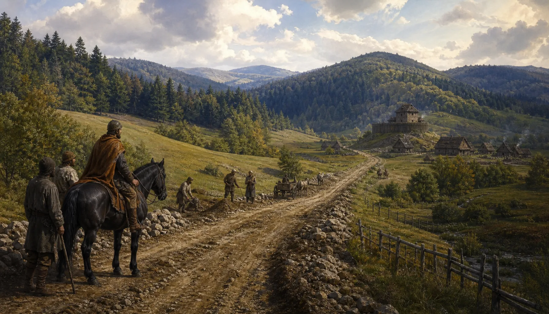 A new road, and a name beside it