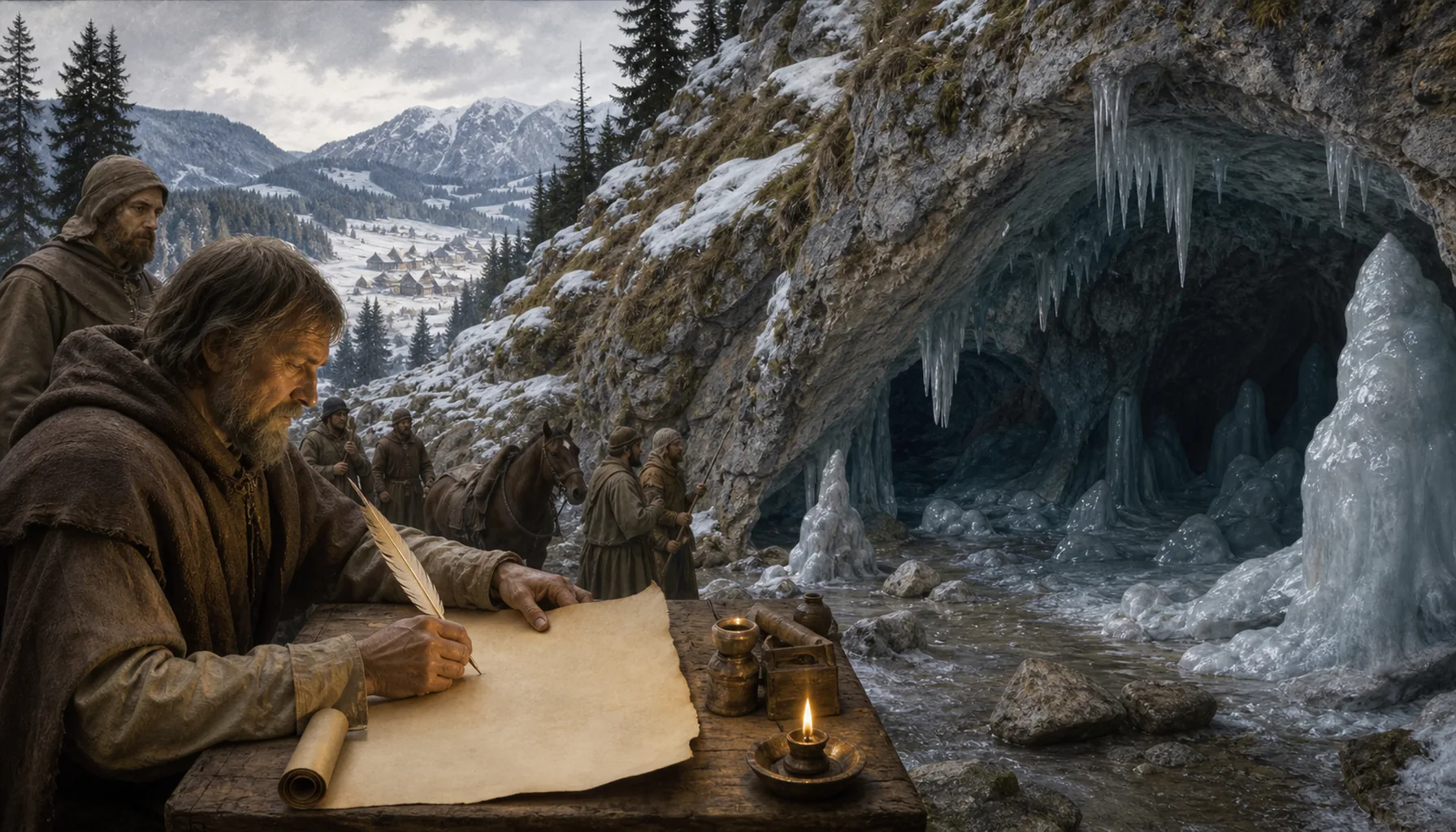 The Ice Cave gets into a document