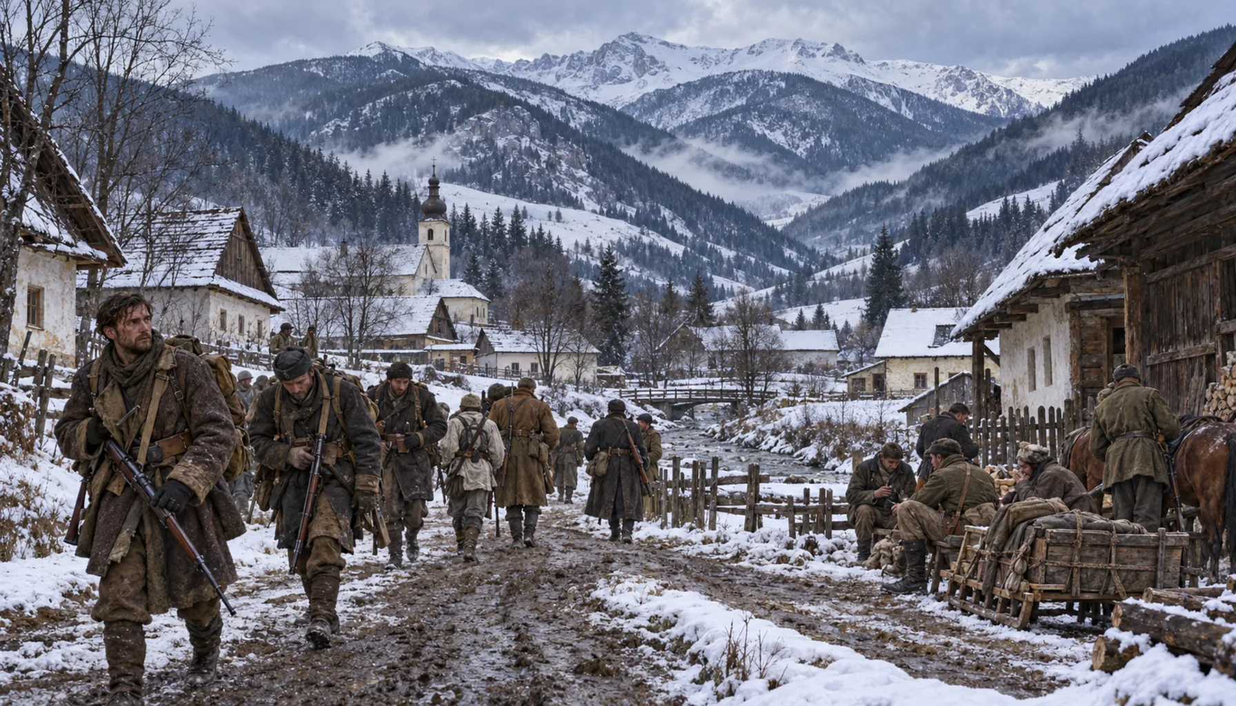 Two months on the front line