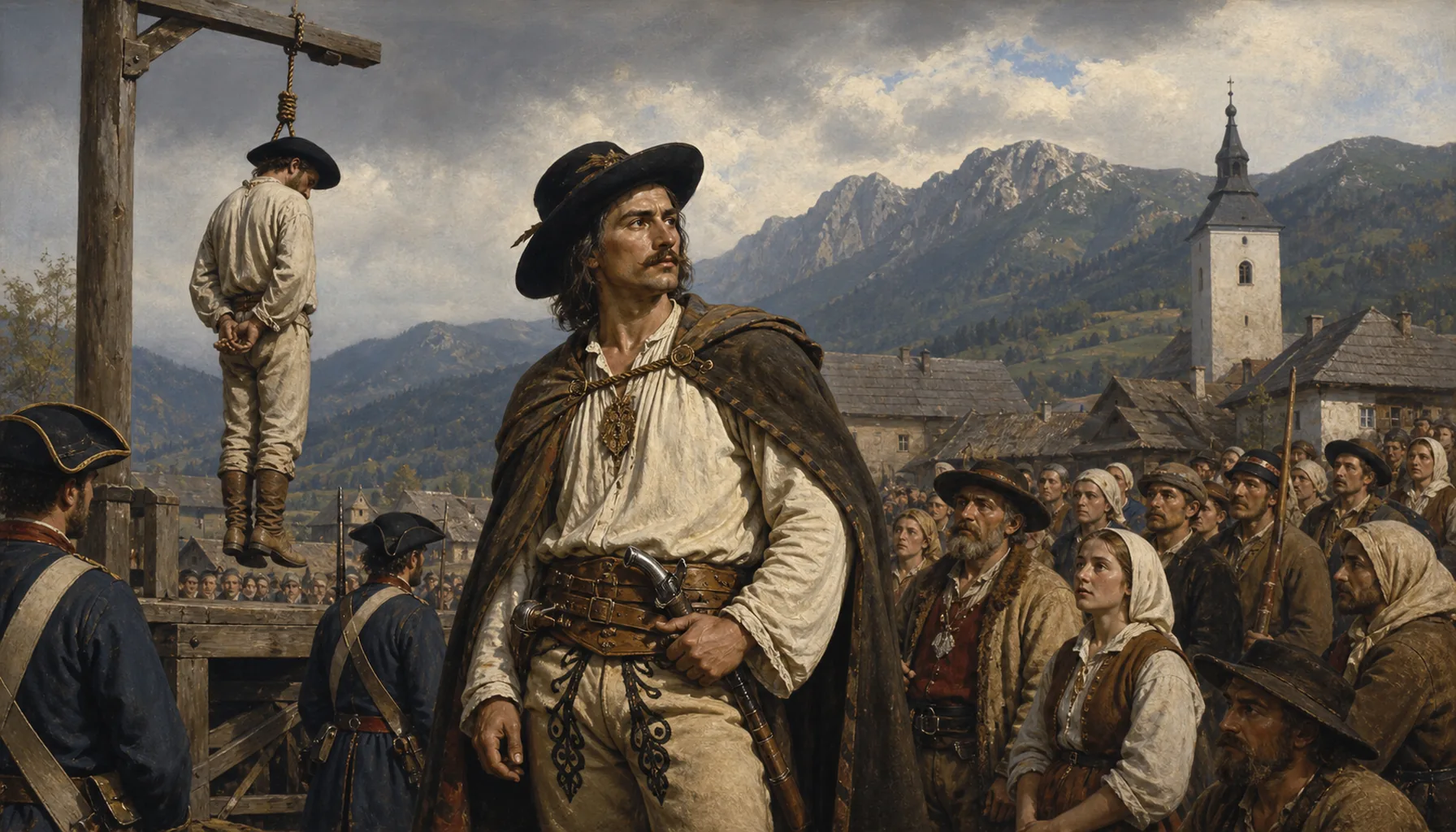 How a hanged robber became a hero