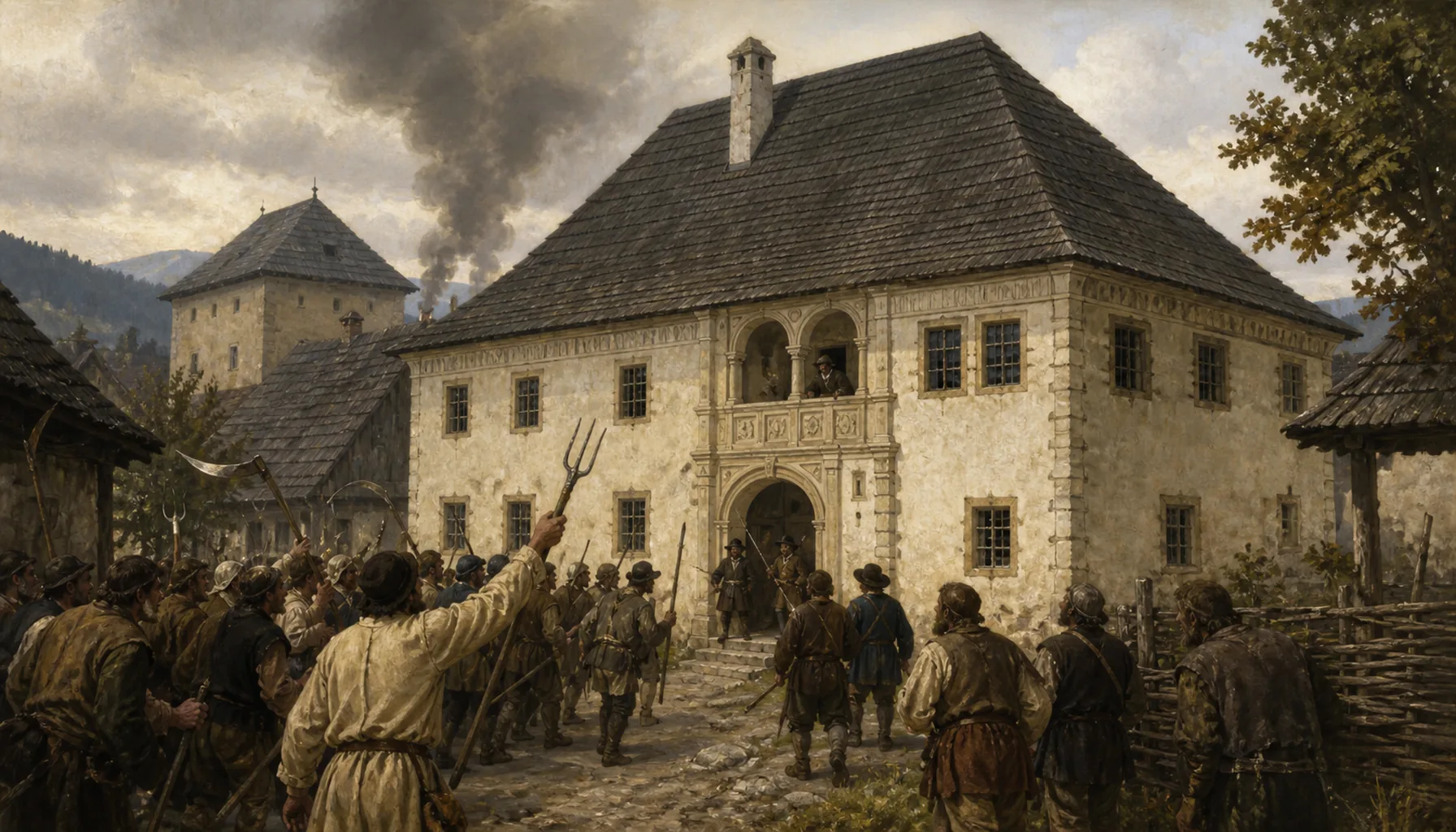 A gentry house and a peasant rising