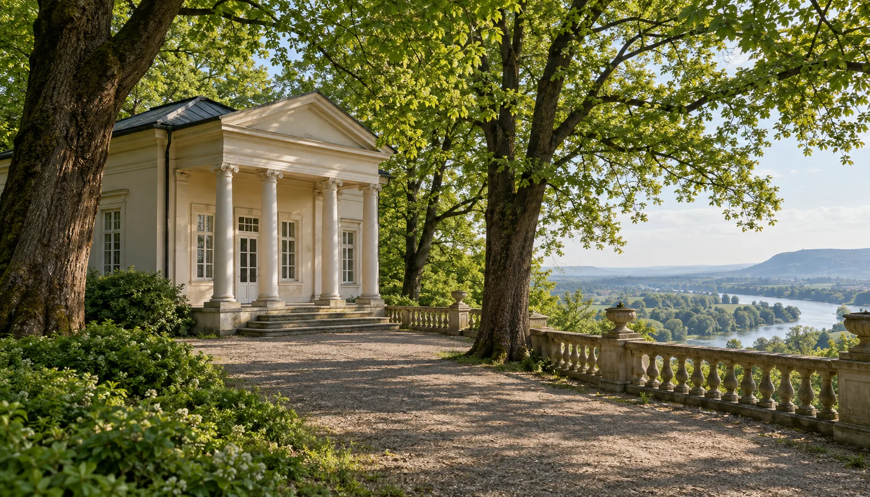 The Erdődy house theatre in the château park above Hlohovec, one of the oldest surviving theatre buildings in Slovakia